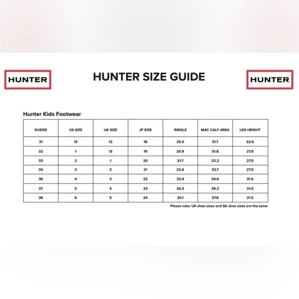 Hunter new without